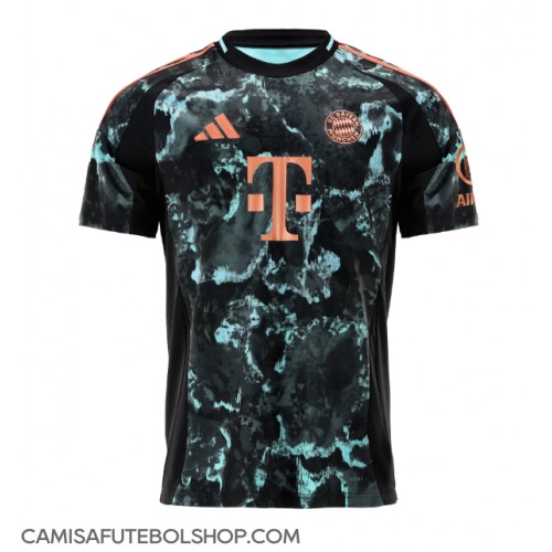 Camisa de time de futebol Bayern Munich Replicas 2º Equipamento 2024-25 Manga Curta